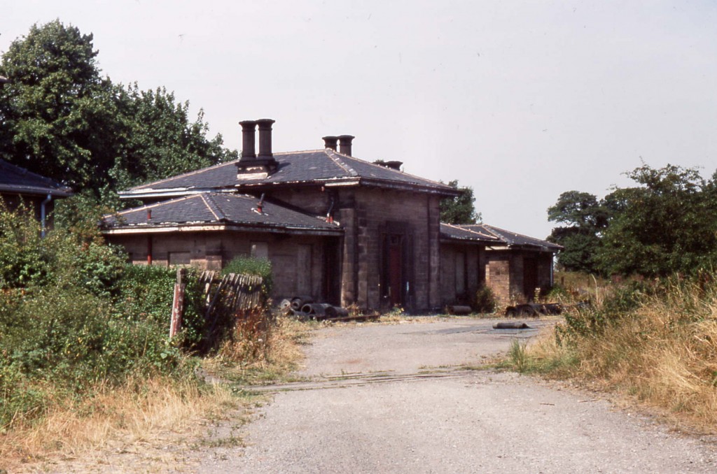 Wingfield Station, South Wingfield, Derbyshire (1976)