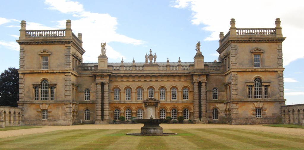 Grimsthorpe Castle, Lincolnshire: north front