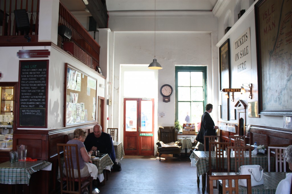 Railway Station, Douglas, Isle of Man: booking hall
